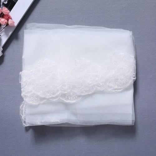 2021 New Wedding Bridal 2 Meters 3 Meters Long One Layer Veil Elegant Wedding Accessories 2020 trend