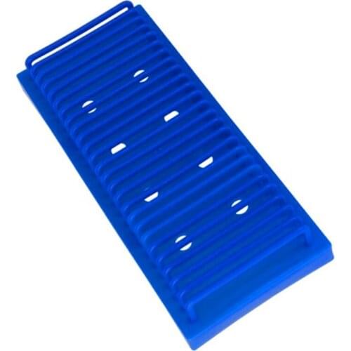 Rectangle Type Slide Drain Rack Electrophoresis Gel Glass Plate Drying Holder School Education Laboratory Equipment