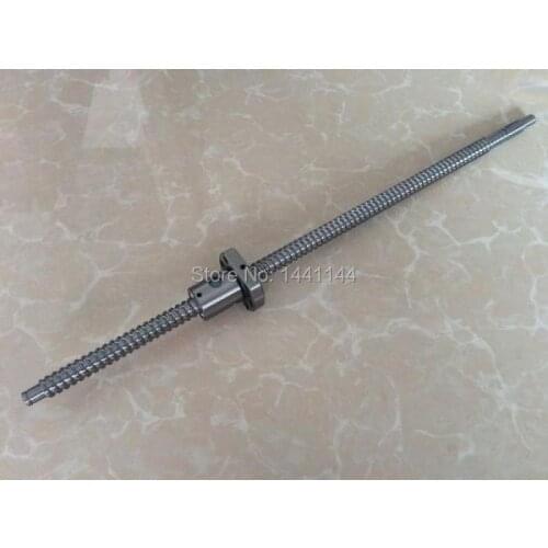 SFU1605 200mm 250mm 300mm 350mm 400mm 450mm 500mm 550mm 600mm 650mm ballscrew BK12/BF12 end machined CNC parts RM1605
