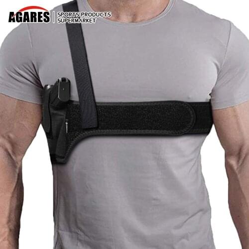 Tactical Belt Holster Military Pistol Holsters Elastic Wide Belt Outdoor Hunting Portable Hidden Gun Holster Universal Glock