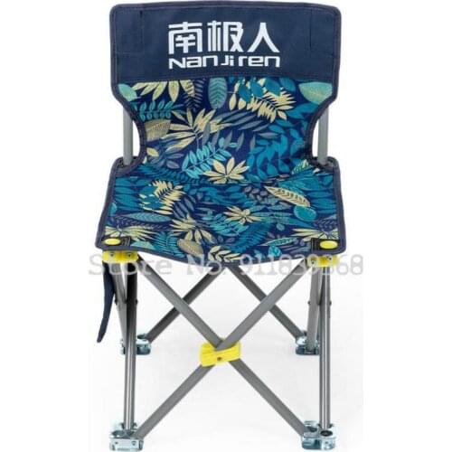 Outdoor folding chair portable backrest leisure fishing chair art sketching self-driving camping equipment