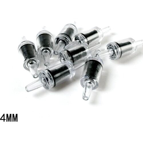 5 Pieces Air Pump Stop Water One Way Aquarium Fish Tank Air Check Valves Water Check Valve Aquarium Accessories Plastic