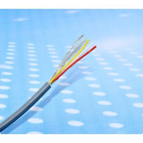 10 Meter UL2547 PVC Wire UL2547 Shielded Wire 3 Core Shielded Line / 4 Core PVC Cable 28AWG 26AWG 24AWG Pure Copper Signal Wire