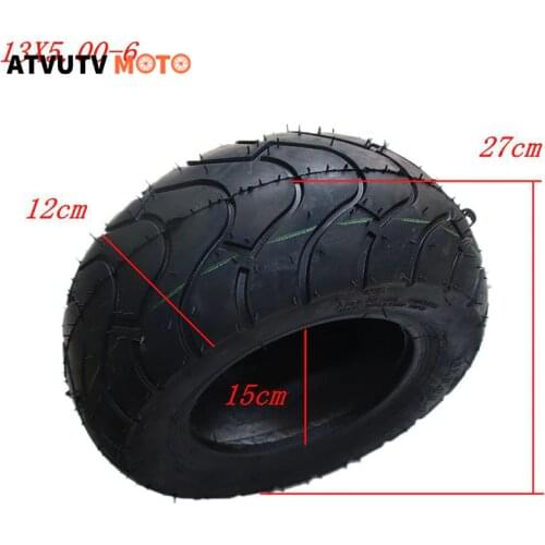 13x5.00-6 Tyre Tires 13*5.00-6 Tyre For Karting Electric Scooter Agricultural Snow Sweeper Golf Lawn Mower Tire Mini Quad ATV