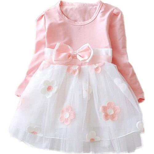 2018 little flower girls dresses for weddings first communion dresses for girls kids evening gowns prom dresses long sleeves