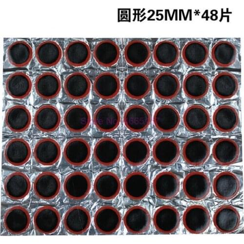 500 pcs Round High Quality Bicycle Bike Puncture Maintenance Tire Tyre Rubber Patch Piece Repair Tools Kits for Cycling Tyre