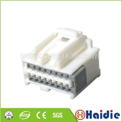 Free shipping 1set auto 16pin electric housing plug wiring harness cable connector