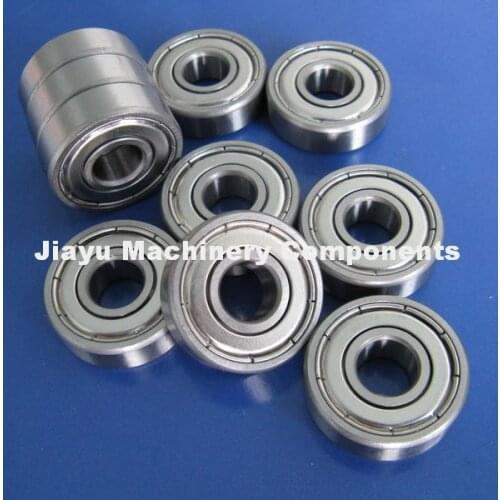 Free Shipping 50 PCS S698ZZ Bearings 8x19x6 mm Stainless Steel Ball Bearings S698-2Z S698-Z