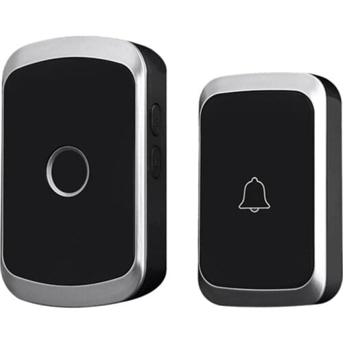 Cacazi Wireless Waterproof Doorbell 300M Remote Led Flash Home Cordless Door Bell Chime Us Plug