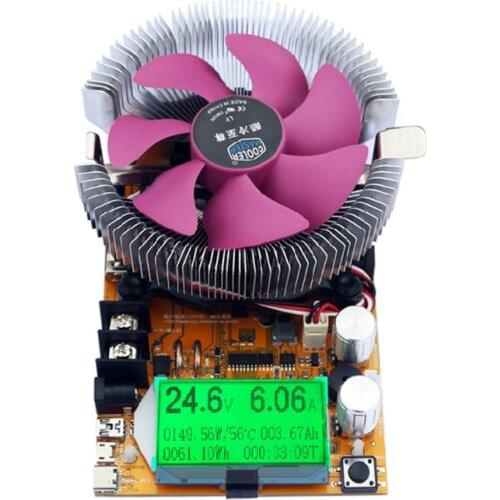 Electronic Load Tester 150W 200V 20A USB Adjustable Testing Module Power Meter
