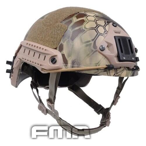 FMA Airsoft FAST Ballistic style Helmet Masks (Highlander KRYPTEK Camo) Free Shipping