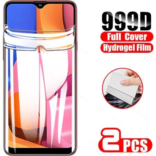 3 2 1 Pcs for Samsung Galaxy A 01 02s 10s 11 20 20s 21 21s 30 30s Hydrogel Soft Film for A32 A52 A72 Camera Lens Screen Protect