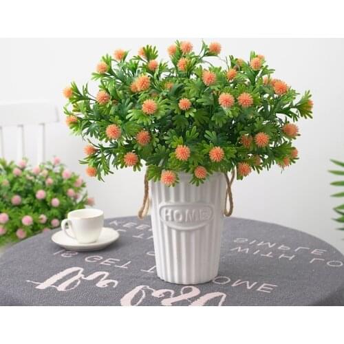 Artificial Berry Fruit Branch Wedding Decoration With Plastic Artificial Flower DIY Christmas Autumn Decoration