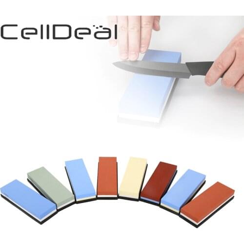 Sharpening Stone High Purity Grinding Stone Professional Sharpener Double-Sided Sharpening Design With Non-Slip Base Guarantee