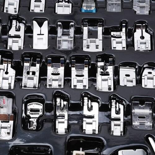 Home Sewing Machine Presser Foot Feet Set for Brother Singer Janome English Version