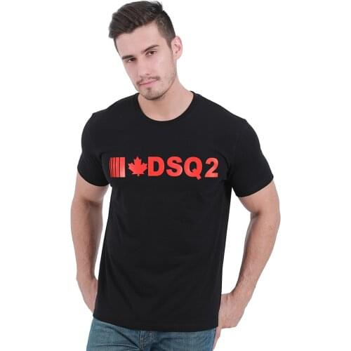 DSQICOND2 New DSQ T Shirt Maple Leaf Printed Unisex Casual Summer Fashion Cool T-shirt 2020 NEW ARRIVAL