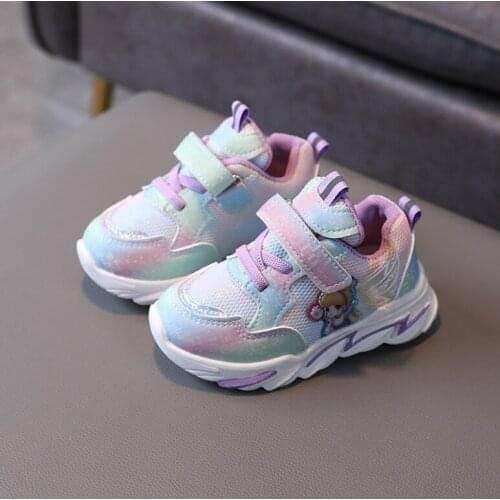 2021 New Baby Shoes Autumn Boys and Girls Baby Soft-soled Toddler Shoes Children Kids Sports Shoes Sneakers Fashion Running Hot