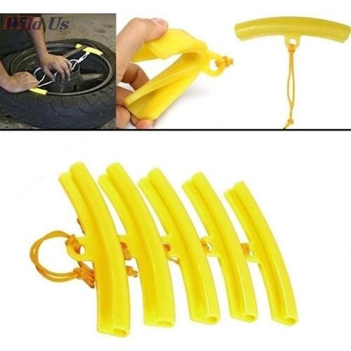 New 5PCS/set Tyre Wheel Changing Edge Savers Tool Yellow Car Tire Changer Guard Rim Protector High Quality And Brand New On Sale