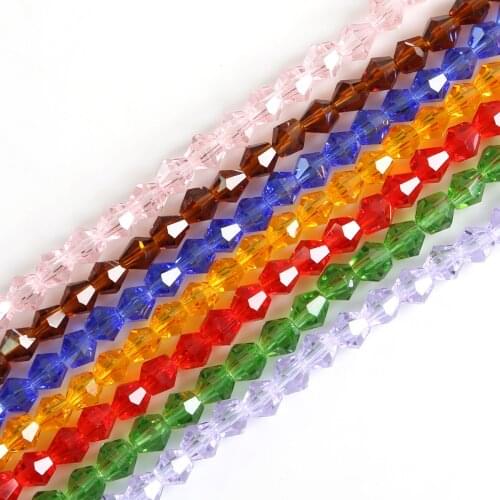 3mm about 145Pcs Crystal Sharp Glass Seed Beads DIY Mix Color Sewing Glass Beads For Women Garments Accessories Supplies