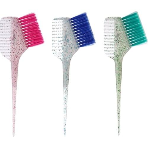 Long Handle Pro Dye Hair Brush Fashion Salon Mini Non-slip Color Cream Brush Dust Brush Hairdressing Tinting Soft Brush
