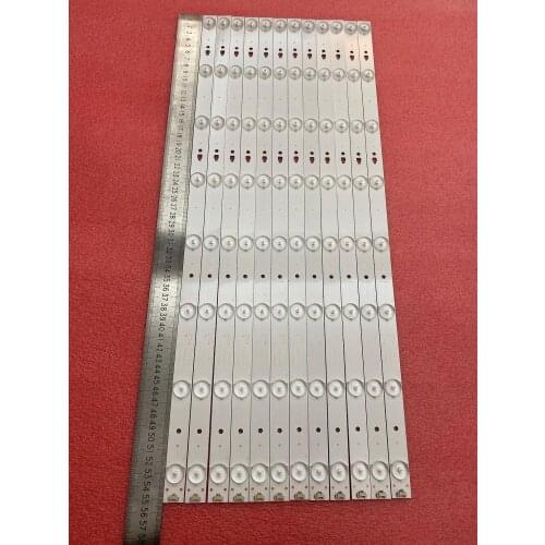 New 12 PCS 8LED 553mm LED Backlight strip for LSC550HN01-K01 MX4245147501359 JVC LT55A73 LED55D8-ZC14-05(A) B 30355008207