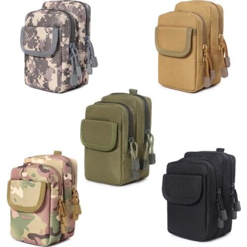 Tactics Molle Waist Bag Waterproof Nylon Molle Magazine Pouch Accessories Bag Fanny Pouch Bag Hunting Fishing Tools Waist Bag HQ