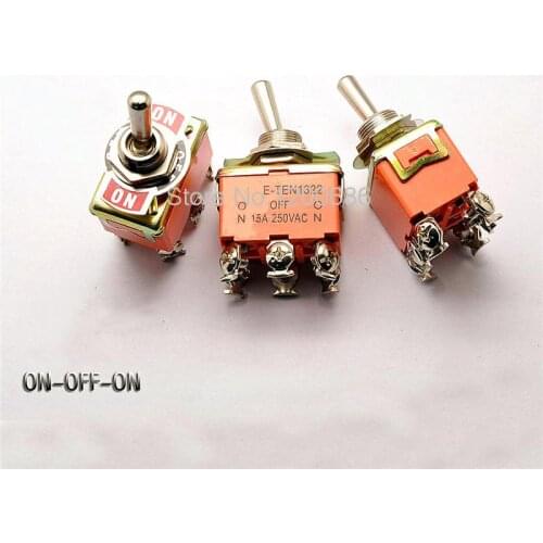 Toggle switch Rocker switch Rocker switch E-TEN1322 6 feet 3 files 15A / 250V