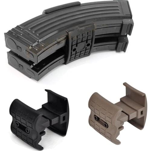 Rifle AK Mag Coupler Tactical Mag Clip Magazine Parallel Connector For AK47/74 Series Airsoft rifle AEG/GBB Hunting Accessories