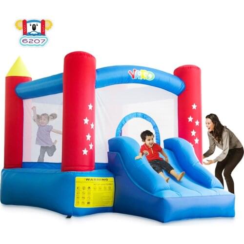 YARD Inflatable Bounce House Home Use Mini Bouncy Castle Children Funny Playground Jumping Trampoline Kids Birthday Gift