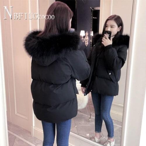 Women Parkas 2020 New Hipster Winter Korean Loose Students Bread Style Female Coat