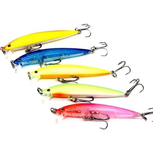 1 Pcs Minnow Fishing Lure 8cm 5g Isca Artficial Hard Bait CrankFish Bait Fishing Wobblers Bass Pike Fake Fish Carp Fishing