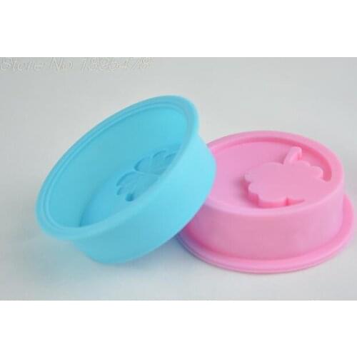 100PCS Baking mould Clover flower shaped silicone mold pudding jelly Safety silicone cake tool Kitchen DIY tool shipping for DHL