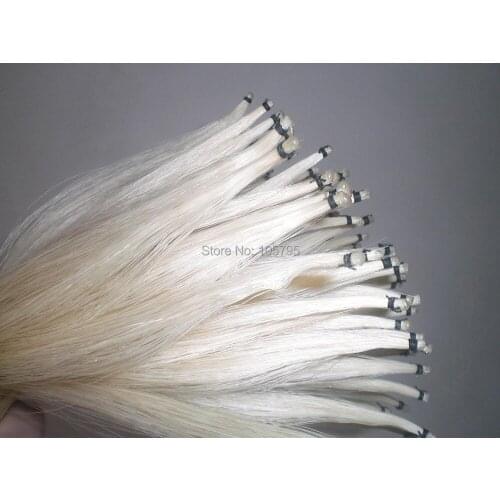 12 Hanks White Stallion Violin Bow hair 6 grams each hank in 32 inches