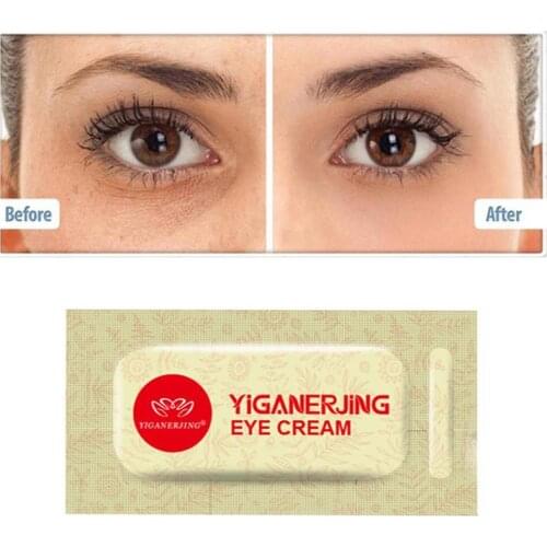 10 pcs Original YIGANERJING Anti Aging Eye Cream Anti Wrinkle Serum Instantly Puffiness Remove Cream For Women Hot Sale