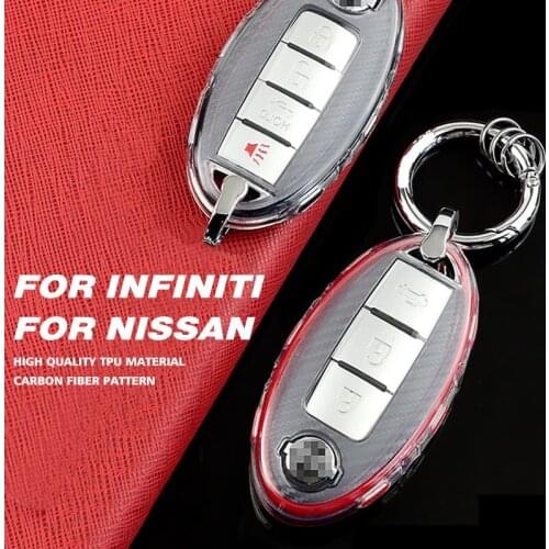 Car Key Cover Case For Nissan Rogue X-Trail T32 T31 Qashqai J11 J10 Kicks Pathfinder Murano Juke Versa GTR Infiniti Q40 Q50 Q60