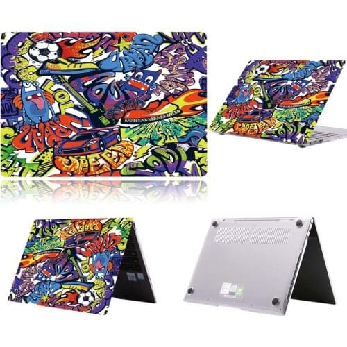 Touch Bar Graffiti Art Laptop Case For Huawei MateBook 13/13 AMD Ryzen/14/D14/D 15/X 2020/X Pro/Pro 16.1/Honor MagicBook 14/15