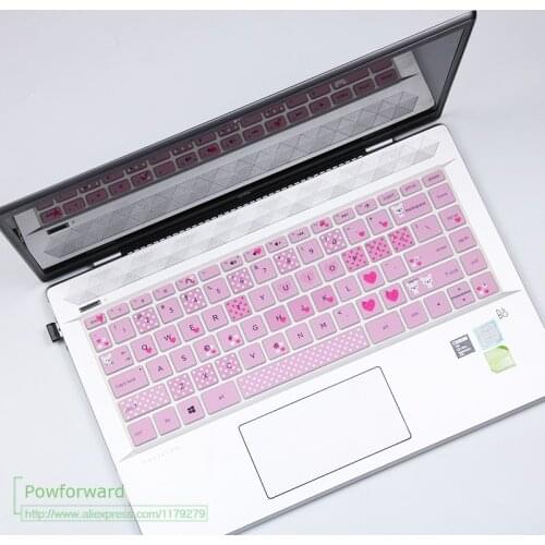 For HP Pavilion 14-CE 14-ck 14-cd 14-BS 14-DK 14-df 14-dk series 14 inch laptop Notebook PC Silicone Keyboard Cover Skin