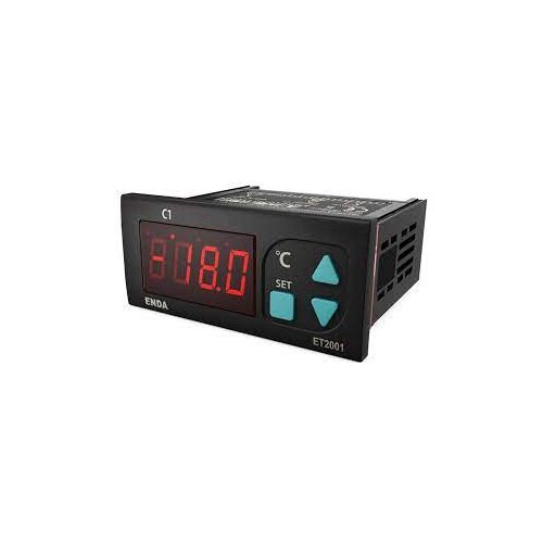ENDA ET2001-J-230VAC-05/08 ON/OFF TEMPERATURE CONTROLLER 77*35mm POWER:230VAC