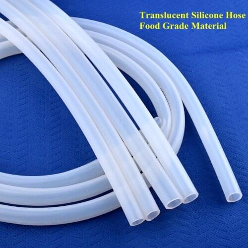 1m ID.6 8 10MM Food Grade Clear Silicone Hose Transparent Rubber Tube Aquarium Tank Garden Irrigation Soft Flexible Tube Pipe