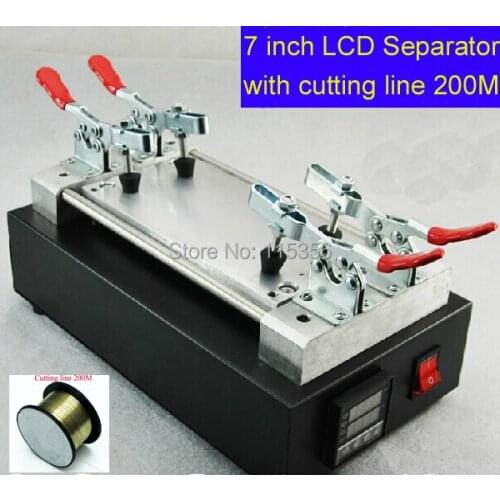 HOT Max 7 inch Split Screen Machine, Separator Machine LCD with Cutting Wire 200M