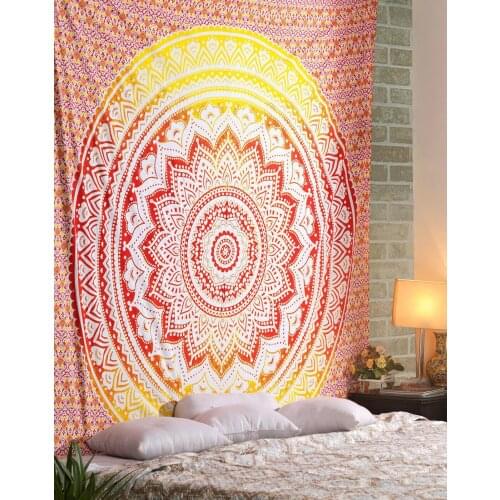 Hot New Bohemian Printing Home Tapestry Wall Hanging Wall Decoration Beach Towel Beach Sitting Blanket Anime Tapestry Wall