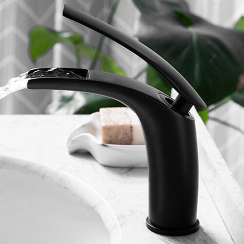 HGESTY Black Bath Faucets