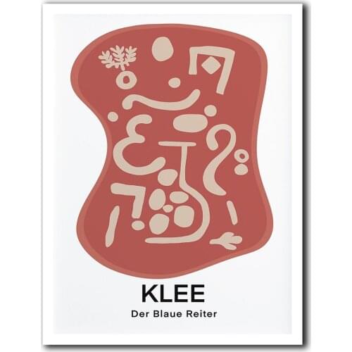 Paul Klee Exhibition Print Art, Paul Klee Wall Art, Gallery Wall Art, Exhibition Wall Art Print, Print Wall Art, Download