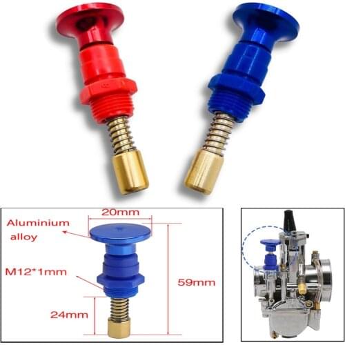 For Yamaha Banshee 350 Blaster 200 Honda 250R ATVs PWK KH018500 Motorcycle Carburetor Pull Choke Lever Plunger Valve Assembly