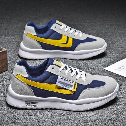 2020 artificial Leather Men Causal Shoes Male Spring Men Casual Light Shoes Sneakers Lac-up Flats Breathable Outdoors Mens shoes
