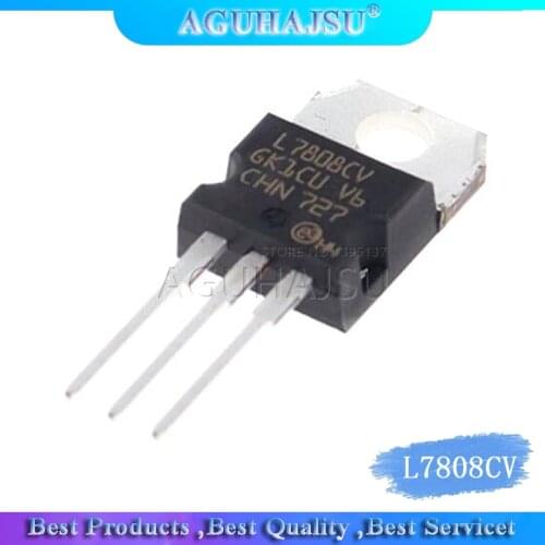 10PCS L7808CV TO220 L7808 TO-220 7808 LM7808 MC7808 new and original molewei IC