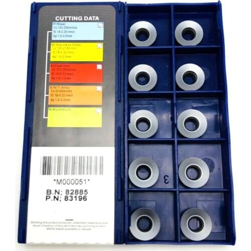 10pcs RDMT1204 MO RDMT10T3 MO LT30 high quality carbide milling insert CNC carbide cutting tool RDMT 1204 turning inserts