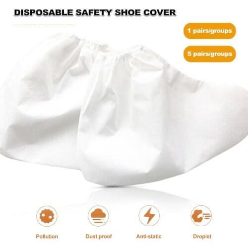 Disposable Waterproof Dust-proof Thickened Anti-static Shoe Cover Non-woven Isolated Foot Cover