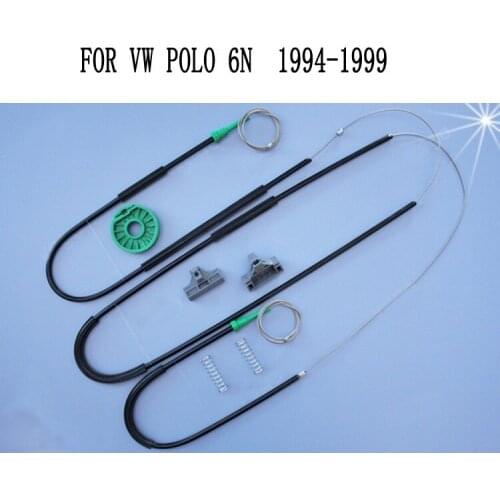 CAR FRONT RIGHT DOOR SIDE WINDOW REGULATOR REPAIR KIT FOR VW POLO 6N 6N1 Hatchback 4/5 DOOR 1994-1999