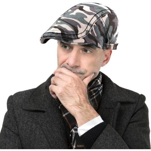 New Fashion Vintage Mens Hat Outdoor Sports Driving Cycling Anti UV Sun Protection Adjustable Multicolor Flat Caps Riding Hats